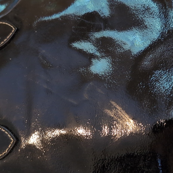 Dooney and Bourke Patent Leather Satchel - Picture 6 of 10